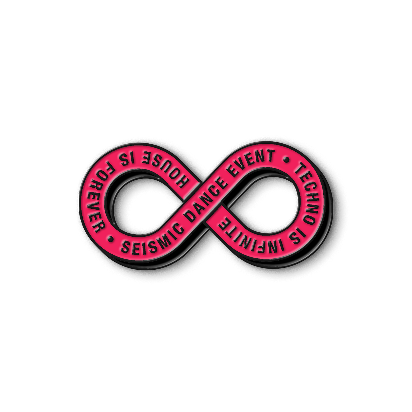 Seismic 8.0 Infinity Pin (Rose)