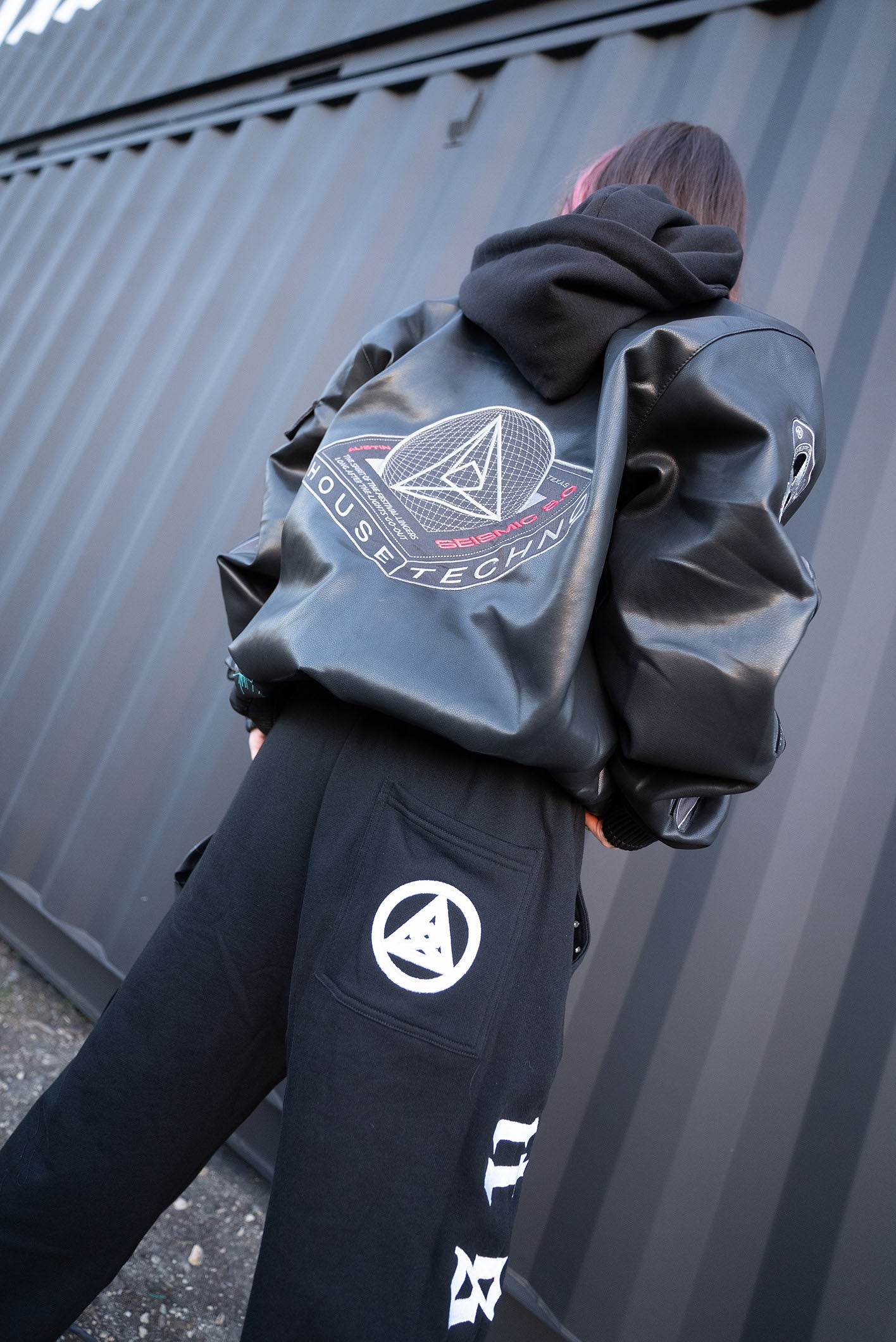 Seismic 8.0 Bomber (Faux Leather)