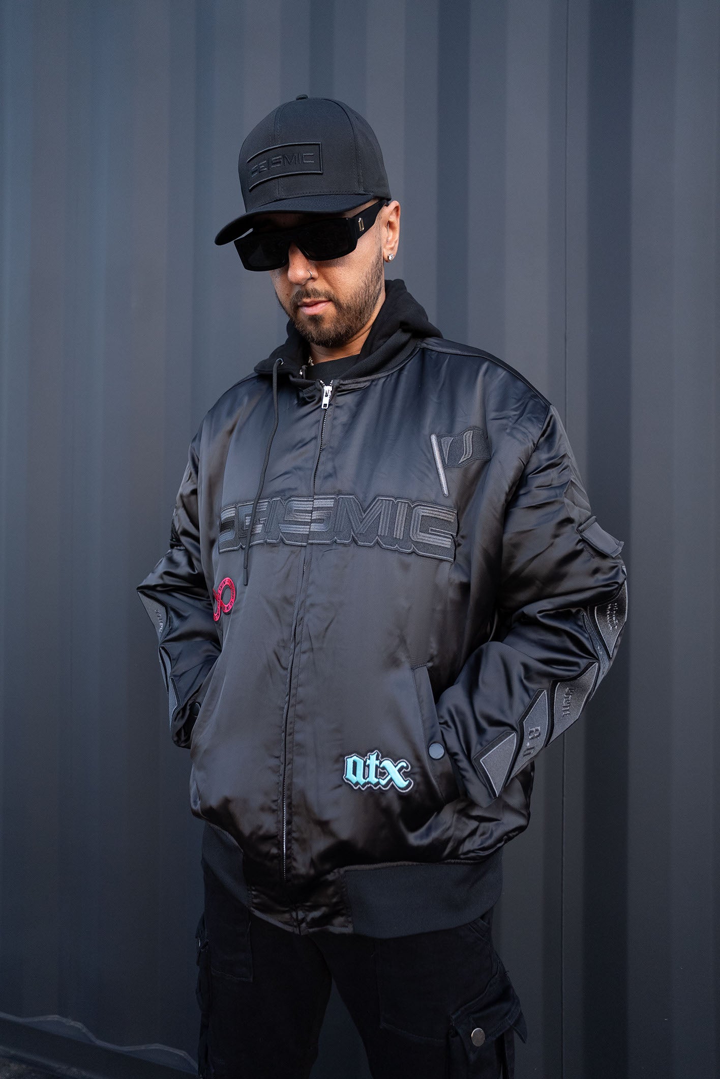 Seismic 8.0 Bomber (Satin)