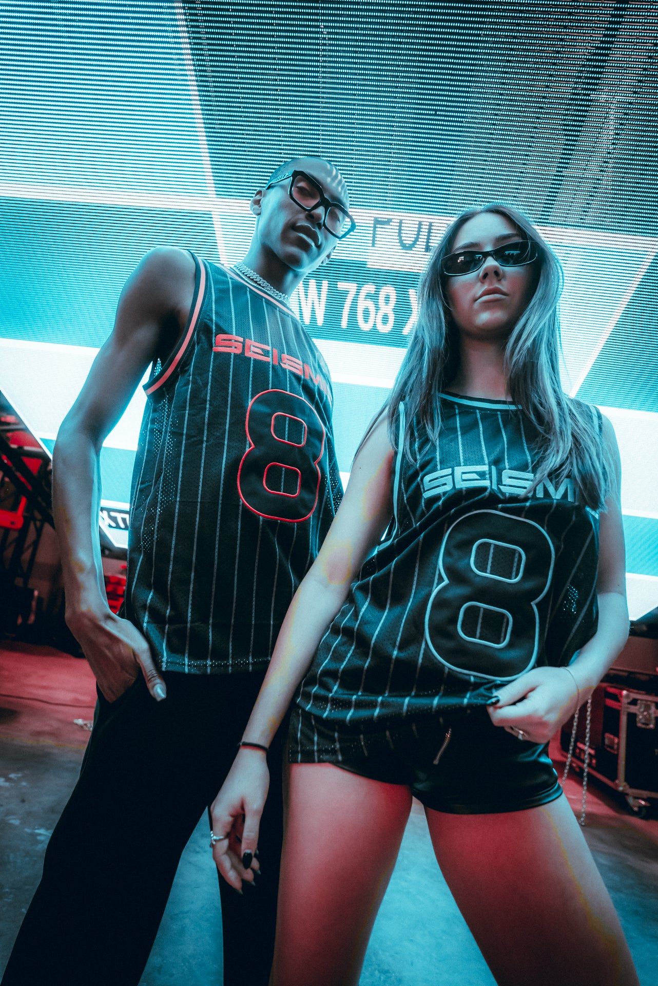 Seismic 8.0 Basketball Jersey (Rose)