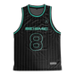 Seismic 8.0 Basketball Jersey (Mint)
