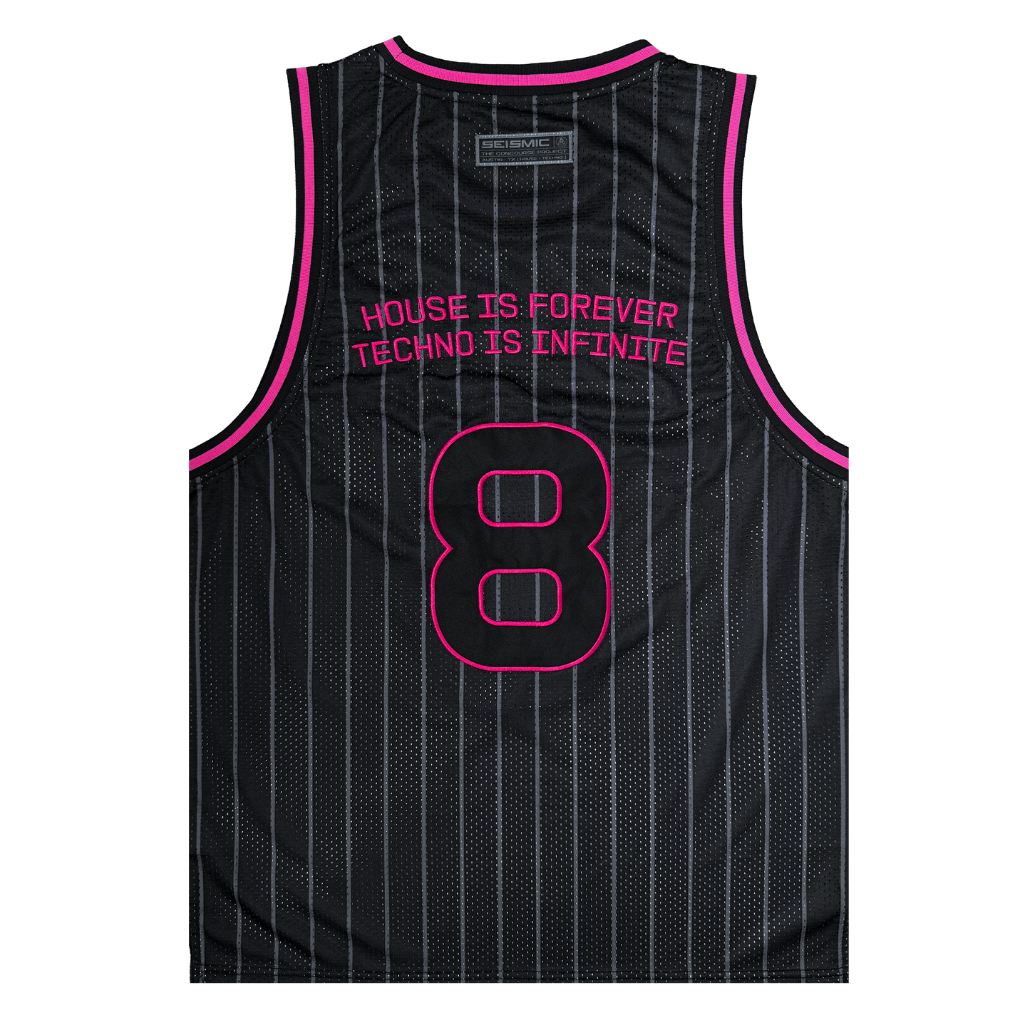 Seismic 8.0 Basketball Jersey (Rose)