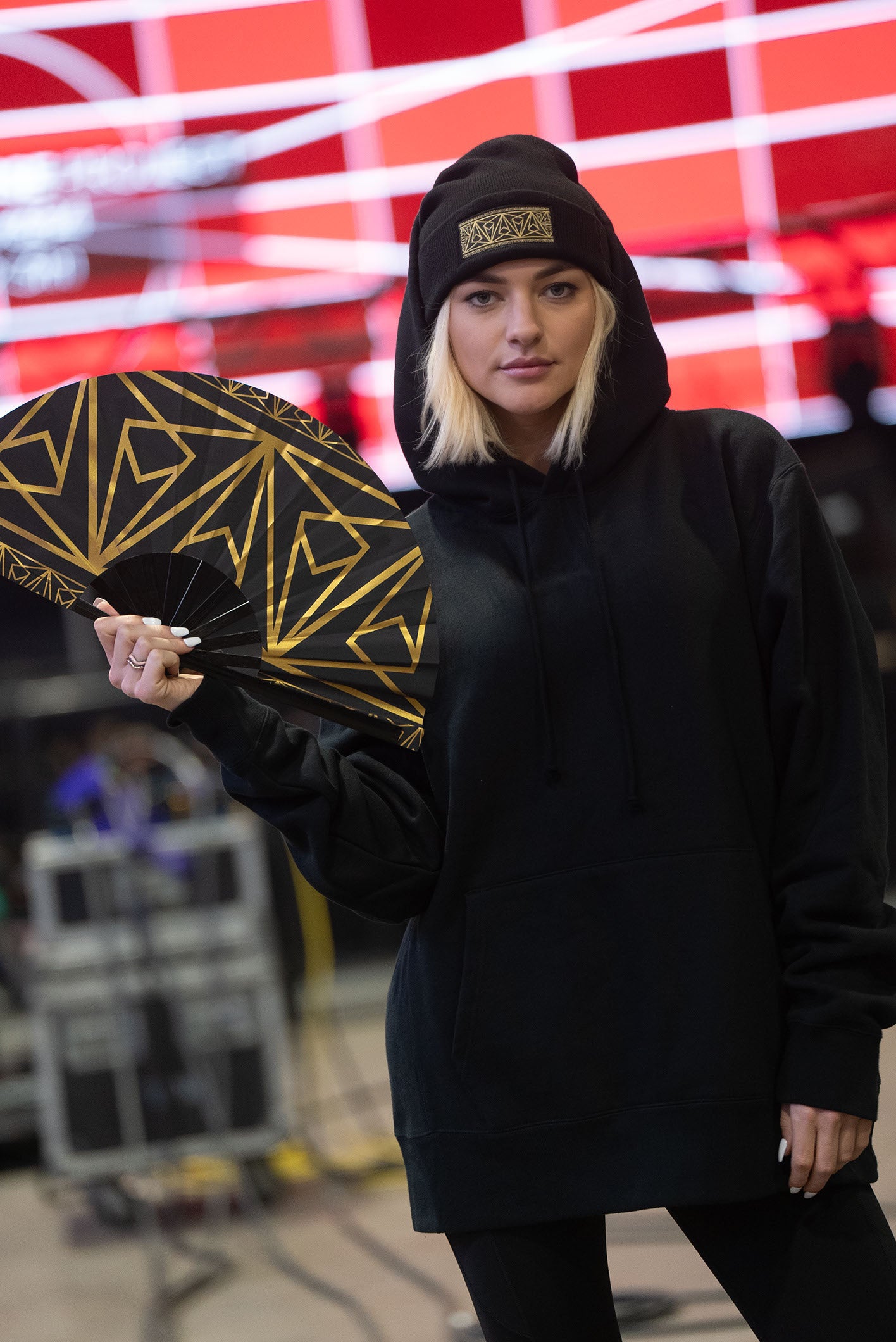 Seismic Logo Gold Beanie