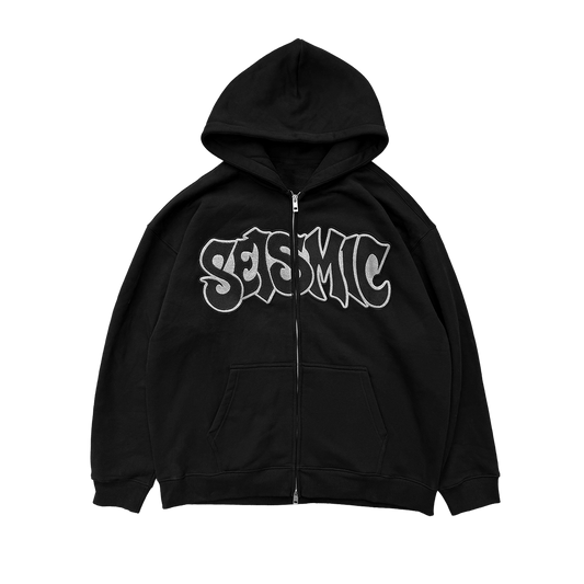 Seismic Graffiti Hoodie #1 (No Rhinestone)
