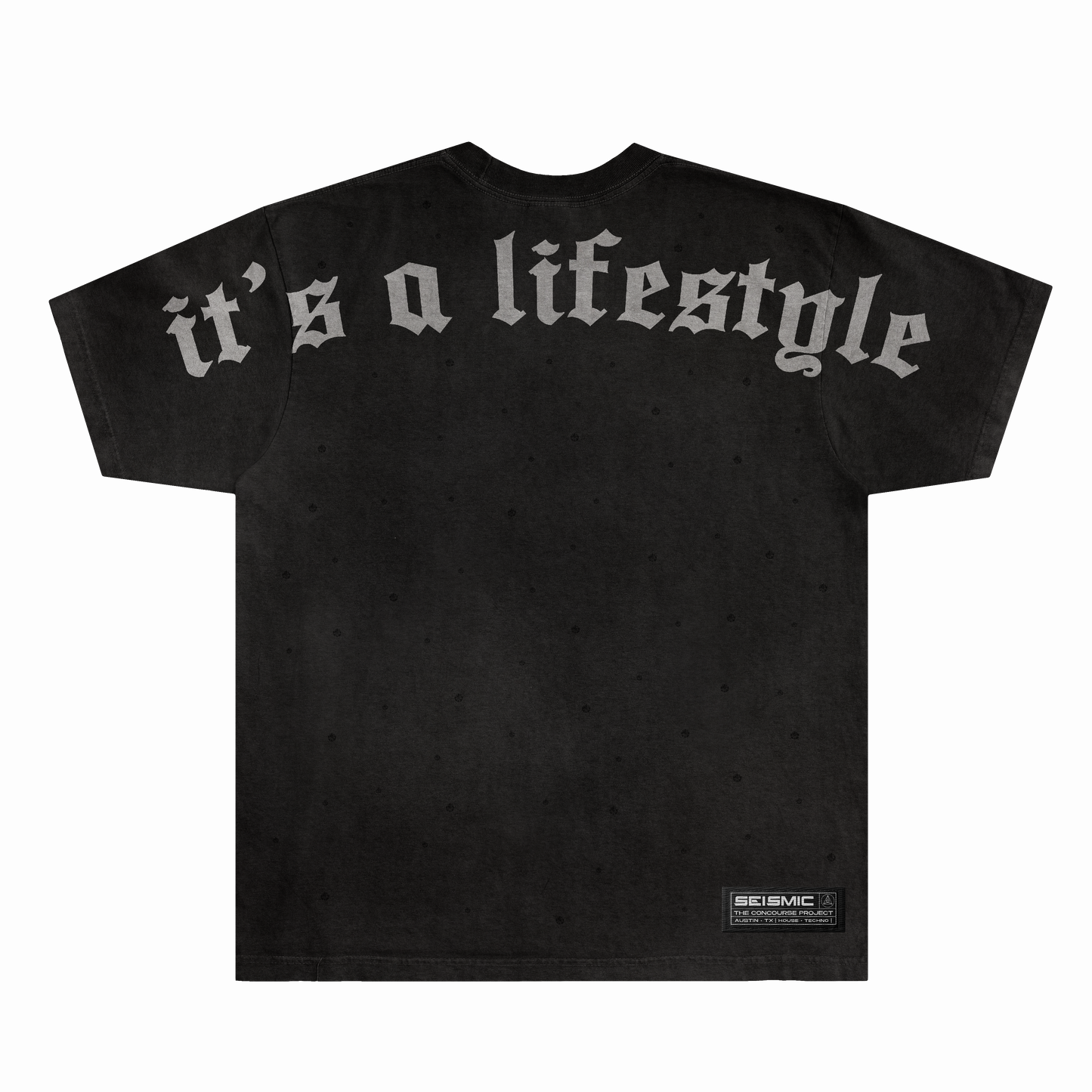 It's A Lifestyle Rhinestone Tee (Black)