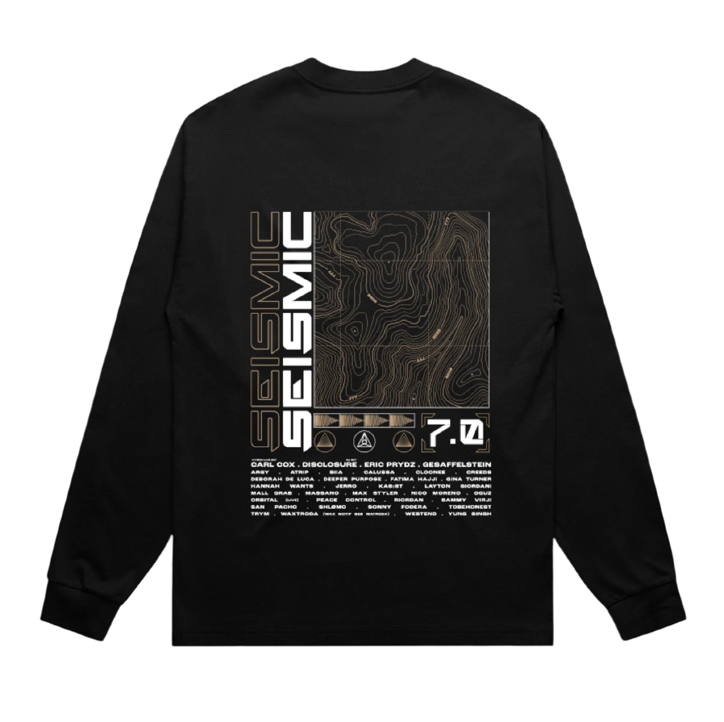 Lineup Longsleeve: Gold (Sold Out)