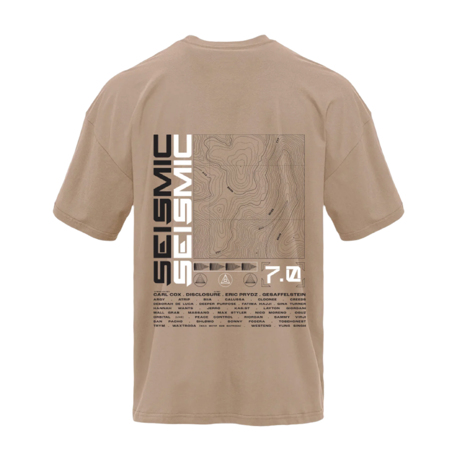 Tan Lineup Tee (Sold Out)