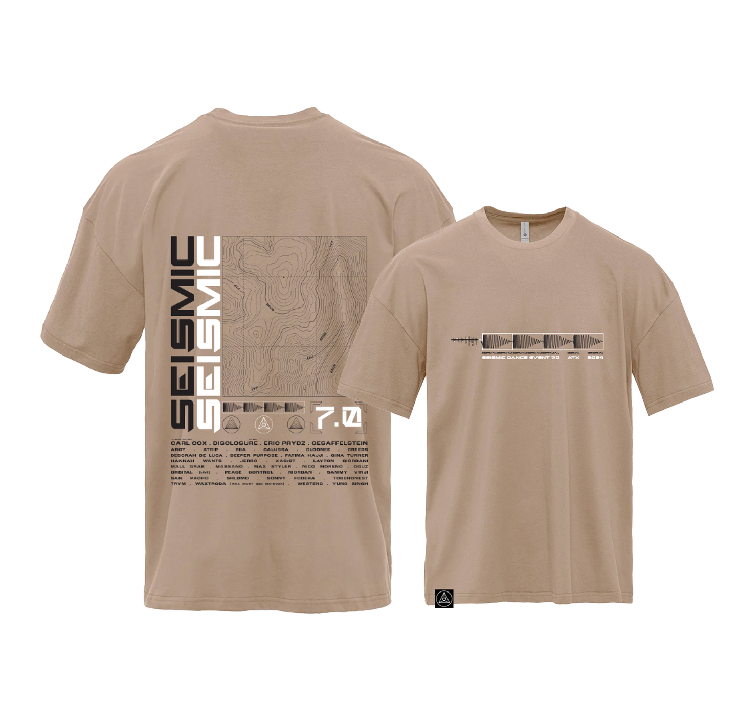 Tan Lineup Tee (Sold Out)