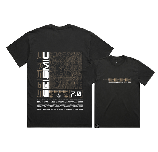 Lineup Tee: Gold (Sold Out)