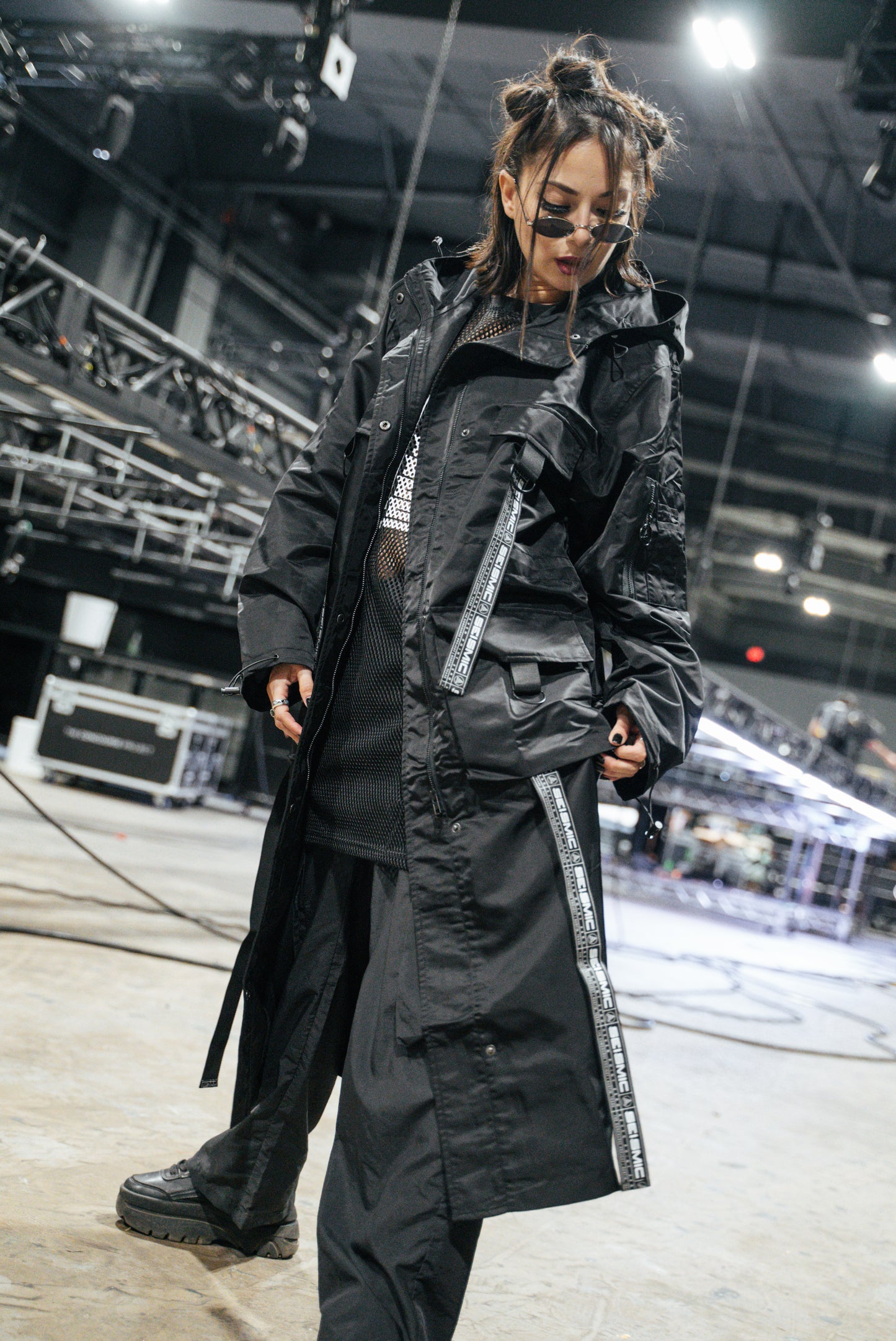 Seismic Streetwear Trench Raincoat