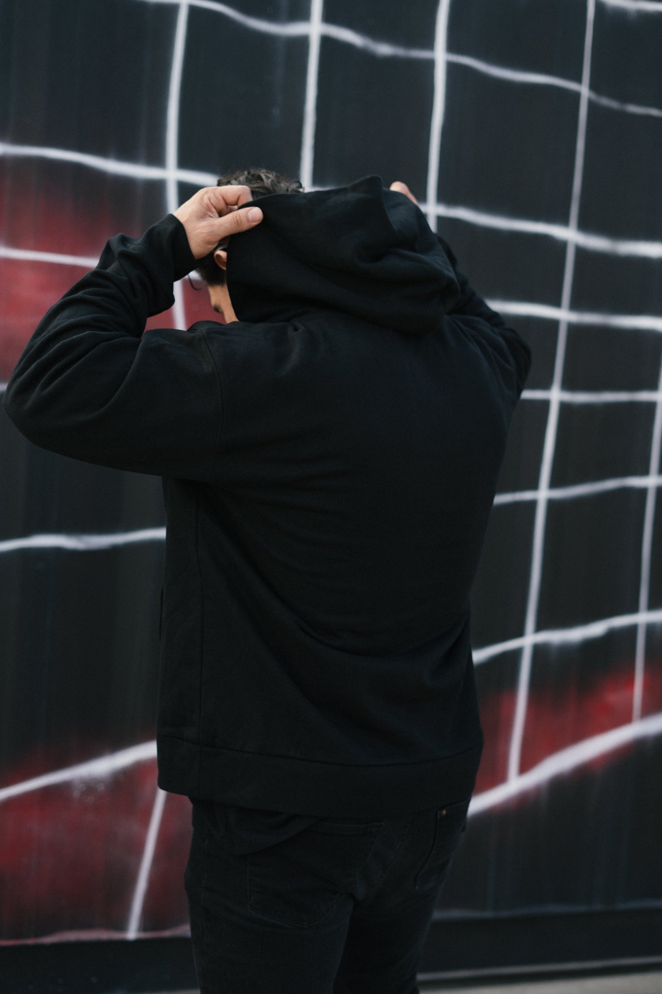 IYKYK Pullover Hoodie (Black on Black)