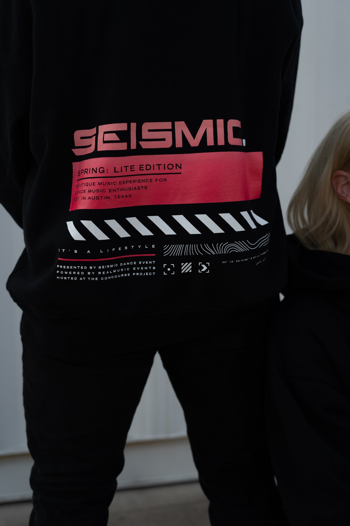 Seismic Spring Pullover Hoodie - Rose Sunset (2024)