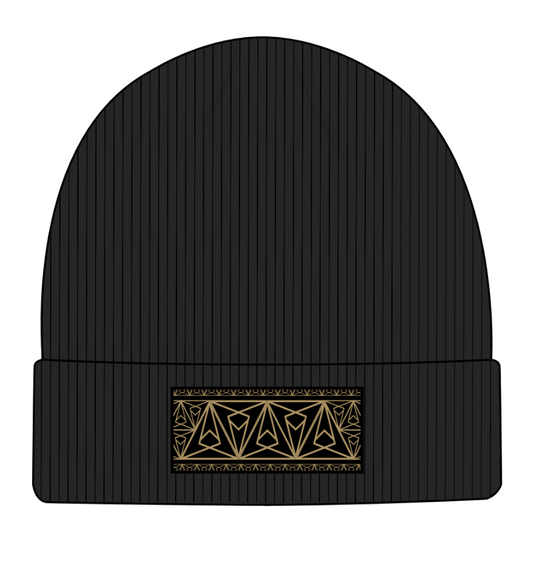 Seismic Logo Gold Beanie