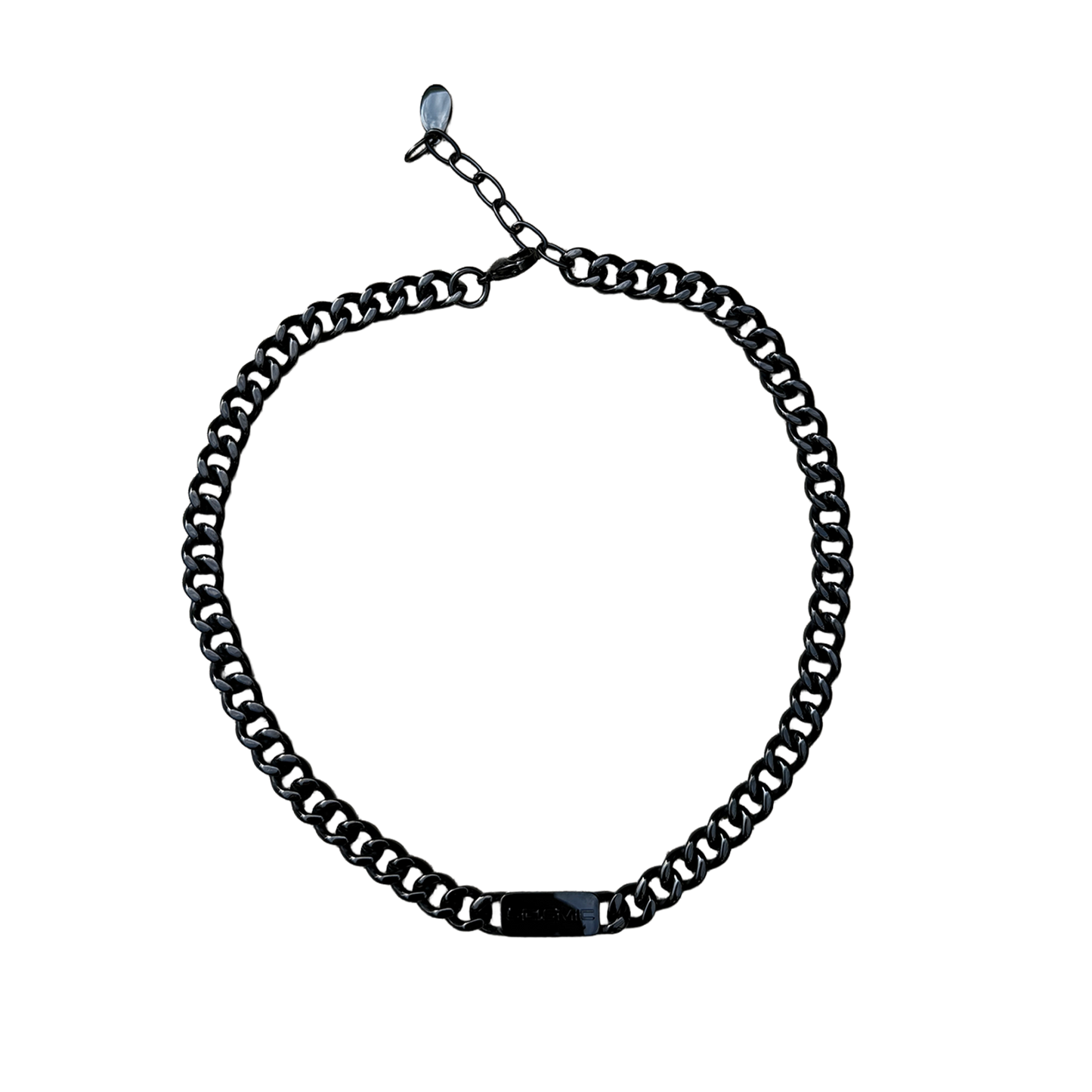 Seismic Black/Black Necklace - 18"
