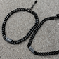 Seismic Black/Silver Necklace - 16"