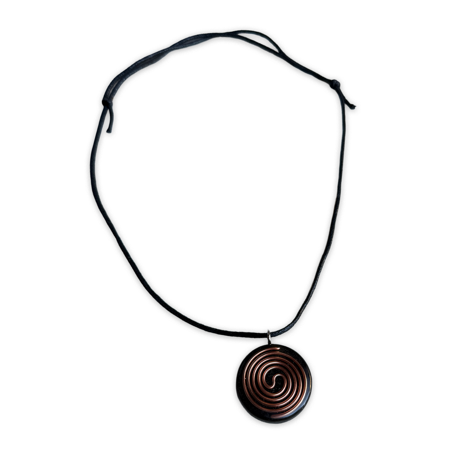 Seismic Vortex Pendant Necklace (EMF Blocking)
