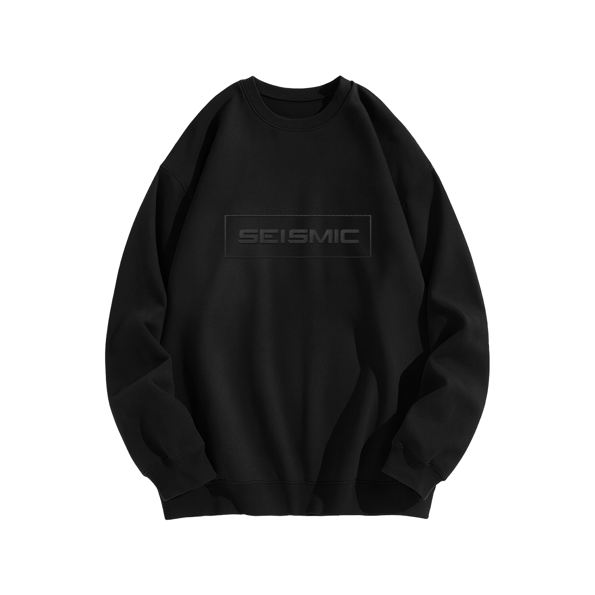 Seismic Embroidered Long Sleeve (Black)